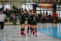 #,

Faustball, Bundesliga, Deutsche Meisterschaft, Halle, Frauen, Saison 2024/2025, 15.02.2025,

Foto: Eibner-Pressefoto/Lars Neumann