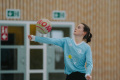 #,

Faustball, Bundesliga, Deutsche Meisterschaft, Halle, Frauen, Saison 2024/2025, 15.02.2025,

Foto: Eibner-Pressefoto/Lars Neumann