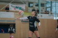 #,

Faustball, Bundesliga, Deutsche Meisterschaft, Halle, Frauen, Saison 2024/2025, 15.02.2025,

Foto: Eibner-Pressefoto/Lars Neumann