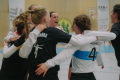 #,

Faustball, Bundesliga, Deutsche Meisterschaft, Halle, Frauen, Saison 2024/2025, 16.02.2025,

Foto: Eibner-Pressefoto/Lars Neumann